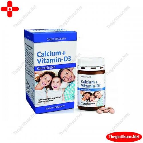 Sanct Bernhard Calcium Vitamin D3 Socola