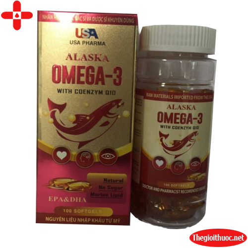 Alaska omega 3 with Coenzyme 10