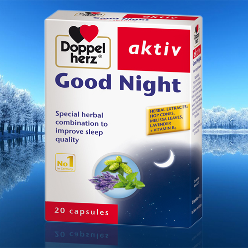 Good Night Doppel Herz
