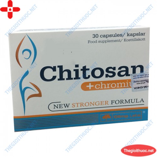 Giảm cân Chitosan + Chromium